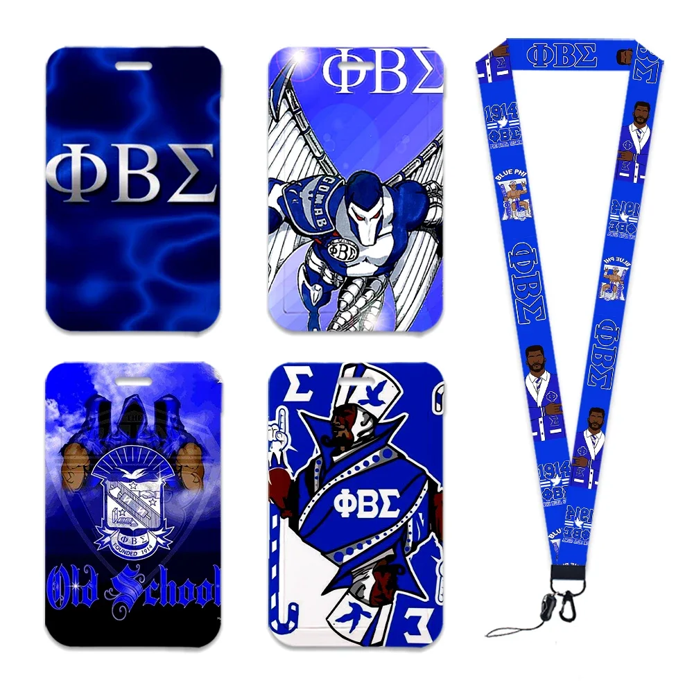 Lanyard Badge Holder - Cordino Phi Beta Sigma Fraternity 1914