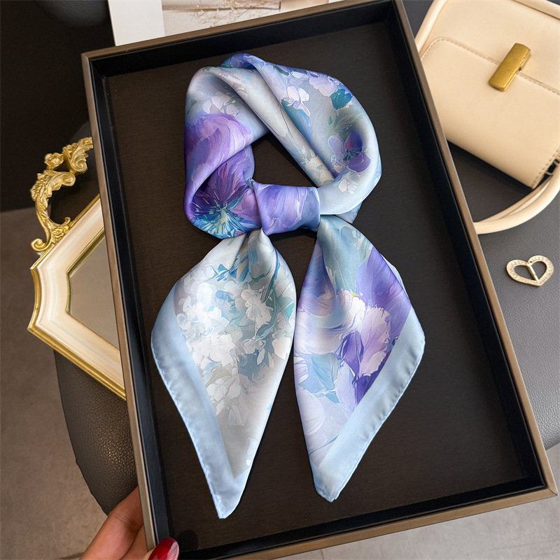 2026 Nuovo Stampa Floreale Sci - Ascot Neck Scarf recensione e prezzo