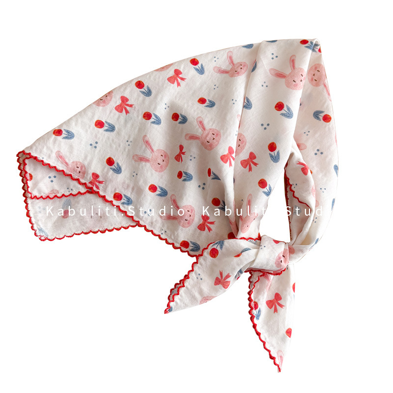 Foulard Quadrato in Cotone e L - Ascot Neck Scarf recensione e prezzo