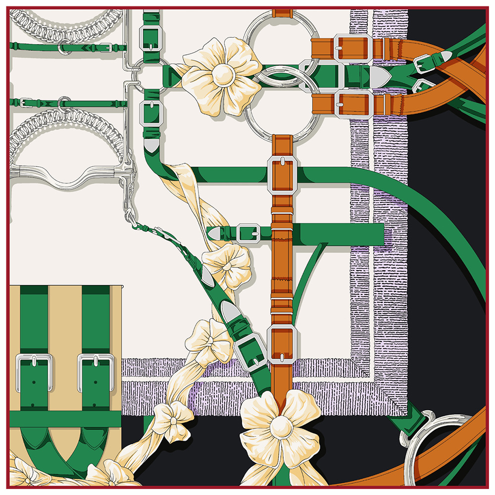 90 centimetri Nuovo Design Cin - Silk Neck Scarf recensione e prezzo