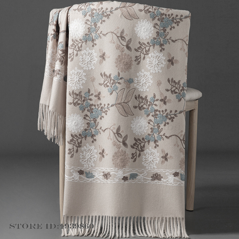 Sciarpa Pashmina in Cashmere d - Woven Scarf Blanket recensione e prezzo