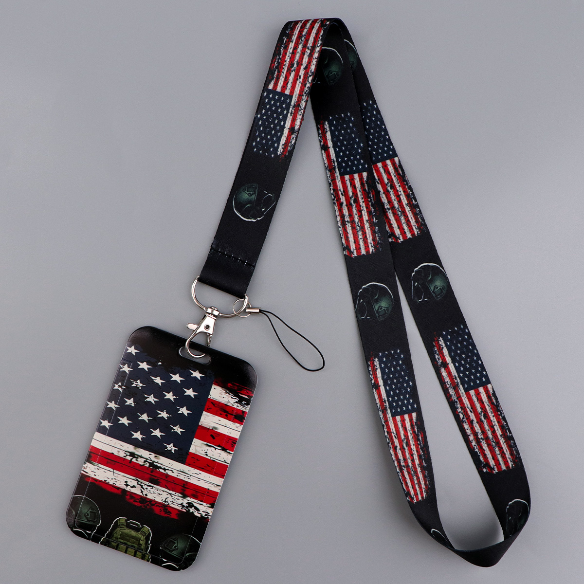 Laccetto con Motivo Bandiera A - Lanyard Badge Holder recensione e prezzo