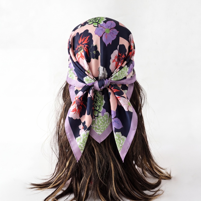 Foulard in Seta Stampato, Turb - Silk Neck Scarf recensione e prezzo