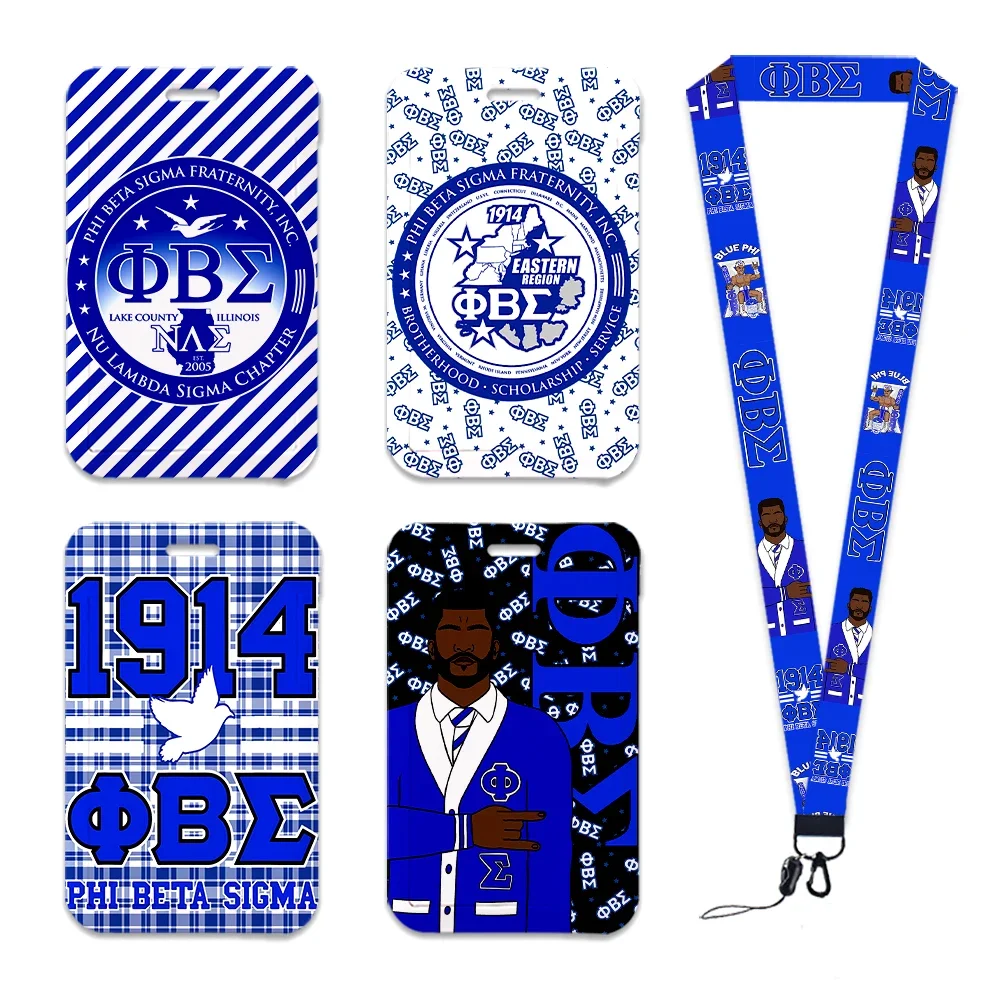 Cordino Phi Beta Sigma Fratern - Lanyard Badge Holder recensione e prezzo